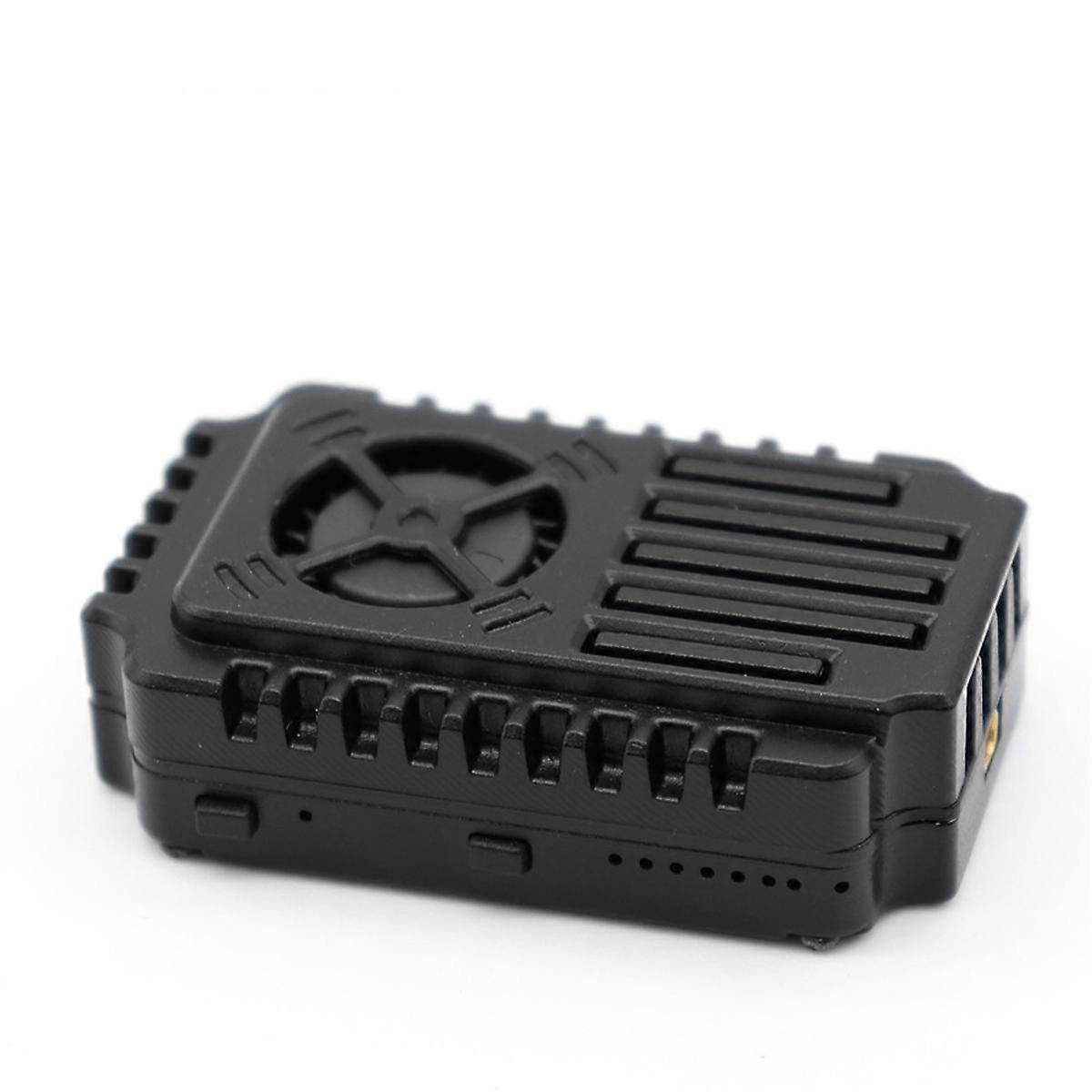 RCDrone 5.8G 5W 80CH VTX, The VTX is compact and lightweight, measuring 53x32x15.5mm and weighing 25g, making it suitable for use on drones without adding significant weight.