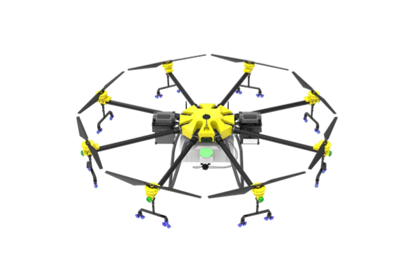 RCDrone C120 Cleaning Drone - 8-Axis 113KG 100 Meters Flight Altitude for Solar Panel, Gutter, Roof, Facade, Window Cleaning