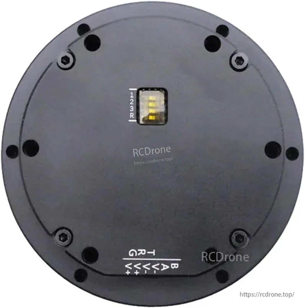 TS8006-8B 48V servo with 6N·m torque, 177rpm, planetary gear, and dual encoders.