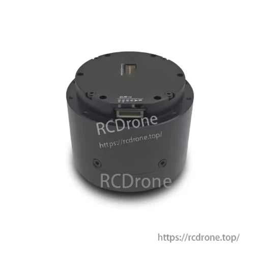 RCDrone TS9012-6 48V 12N·m servo actuator with planetary gear, single/dual encoder, RS485/CAN for robotics.