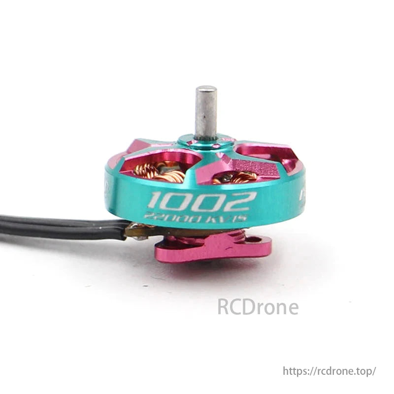 RCINPOWER GTS V3 1002 Brushless Motor, RCINPOWER GTS V3 1002 brushless motor, 14000-22000KV, for 65-75mm Whoop drones, 1.5mm shaft, 1S FPV use.