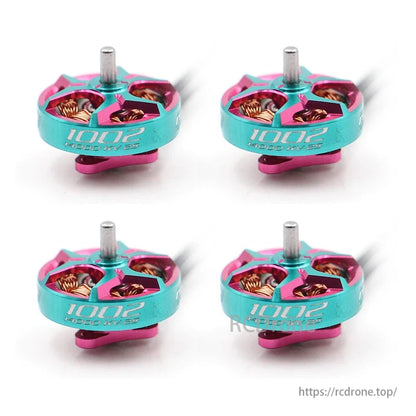RCINPOWER GTS V3 1002 Brushless Motor, RCINPOWER GTS V3 1002 brushless motor, 14000KV, designed for 65-75mm Whoop drones, features a 1.5mm shaft.