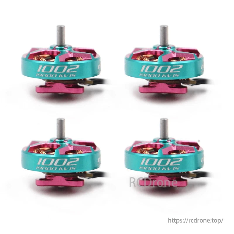 RCINPOWER GTS V3 1002 Brushless Motor, 3 KV options, designed for 1S FPV 65-75mm Whoop Drones.