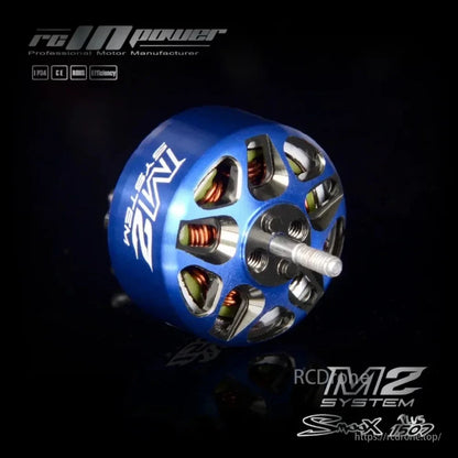 RCINPOWER SmooX 1507 Plus M2 brushless motor, designed for FPV drones, offers efficient performance and smooth operation.