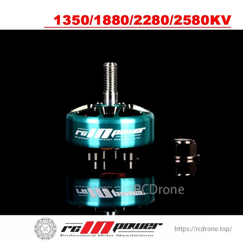 SmooX 2306 Plus brushless motor for 5-inch FPV drones, with KV options, ideal for 4S–6S use.