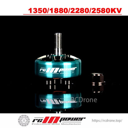 SmooX 2306 Plus brushless motor, 1880KV/2280KV/2580KV, perfect for 5-inch FPV drones with 4S–6S compatibility.