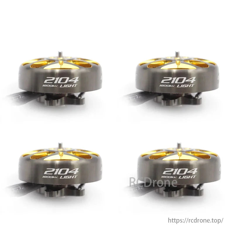 RCINPower GTS V3 2104 1800KV brushless motor, ideal for FPV racing drones with high performance and efficiency.