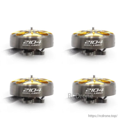 RCINPower GTS V3 2104 1800KV brushless motor, ideal for FPV racing drones with high performance and efficiency.