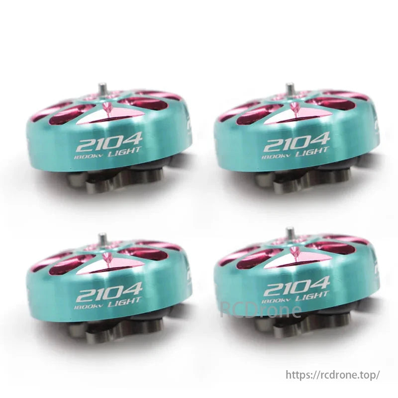 RCINPower GTS V3 brushless motor, 2104 1800KV/3000KV, designed for 3-6 inch propellers on FPV racing and freestyle drones.