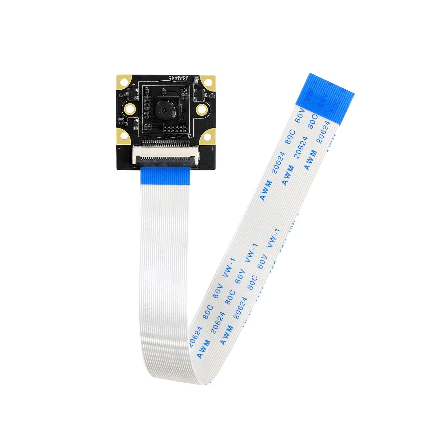 RDK X3 HD Camera module with ribbon cable attached, front view of lens and CSI connector