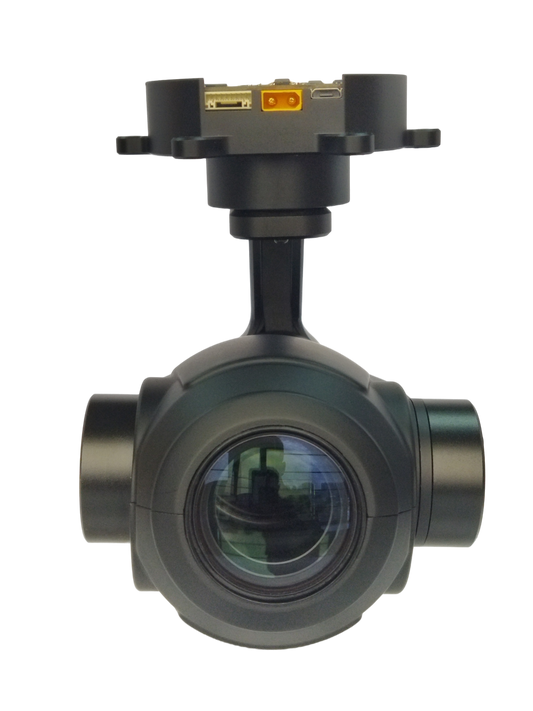 TOPOTEK RIP30S4K Drone Camera Gimbal - 4K 30FPS 30x Optical Zoom Camera + 3-Axis Stabilization Network IP Gimbal