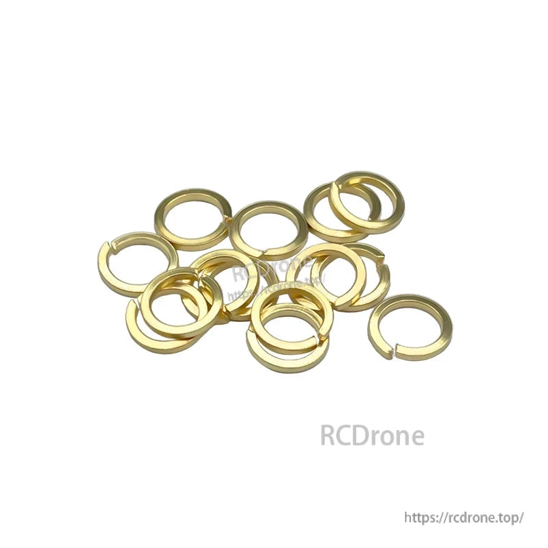 Gold SMA tooth lock washers and split ring gaskets for SMA female connectors, hardware pack