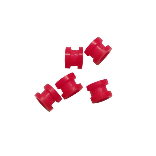 RJX 100pcs Silicone Anti-Vibration Damping Ball, Red silicone anti-vibration damping balls/bushings for RC helicopter or drone mounts, small pack components