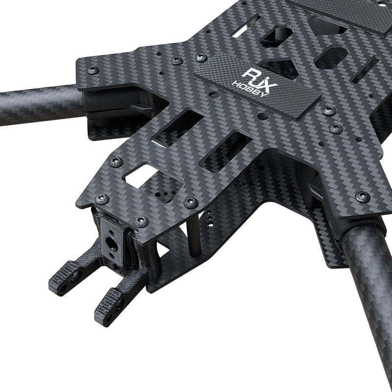 RJX 15-inch carbon fiber FPV racing drone frame kit with RX HOBBY top plate and multiple mounting holes
