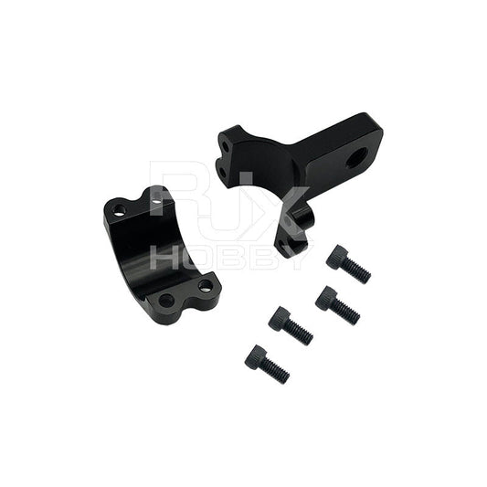Black aluminum clamp mount bracket set with four screws for RC agriculture UAV drone medicine box tripod