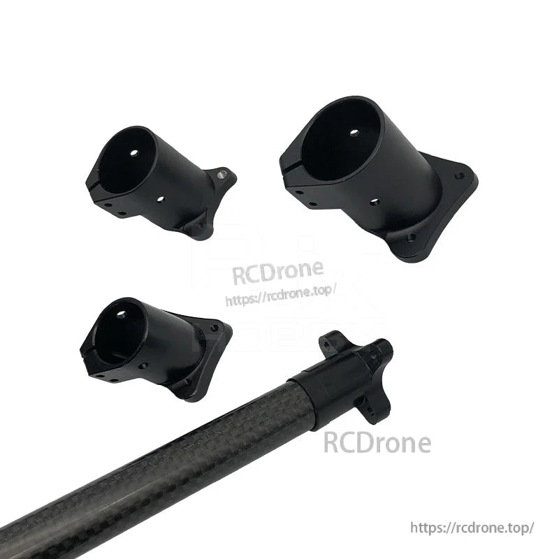 RJX 1PC D16/D20/D25/D30mm Tripod Fixed Mount Landing Gear Carbon Tube Fixture Clamp for UAV