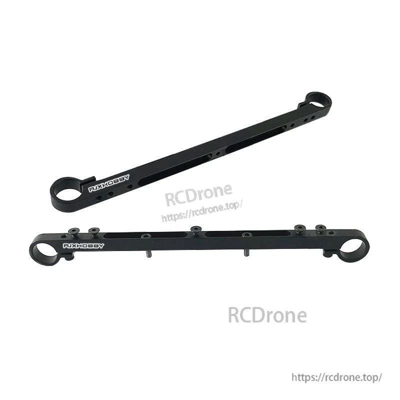 RJX 1pc 12mm UAV DJI Gimbal Mount, RJXHOBBY 12mm UAV gimbal mount bracket bar with circular end clamps and multiple mounting holes