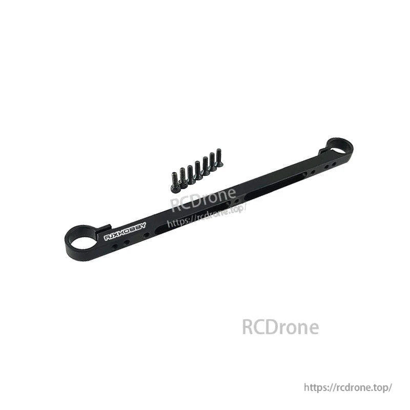 RJX 1pc 12mm UAV DJI Gimbal Mount, RJX 12mm UAV DJI gimbal mount bar with dual ring ends, multiple adjustment holes, and included screws