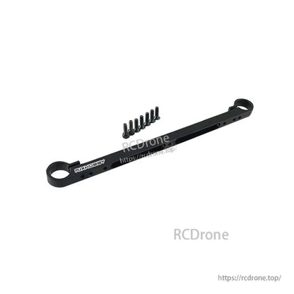 RJX 1pc 12mm UAV DJI Gimbal Mount, RJX 12mm UAV DJI gimbal mount bar with dual ring ends, multiple adjustment holes, and included screws