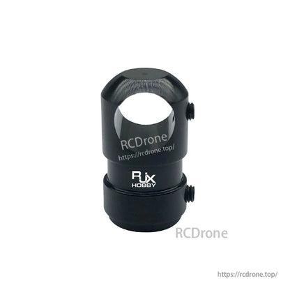 RJX Hobby aluminum alloy tube connector clamp with side set screws for UAV landing gear tubes