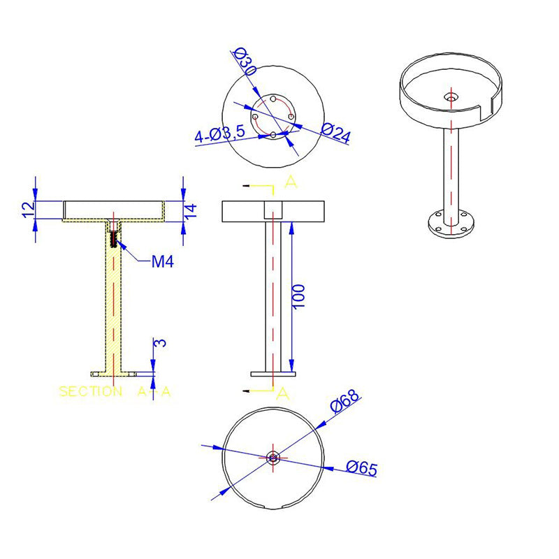 RJX 1pcs GPS Bracket Holder Mount Suitable