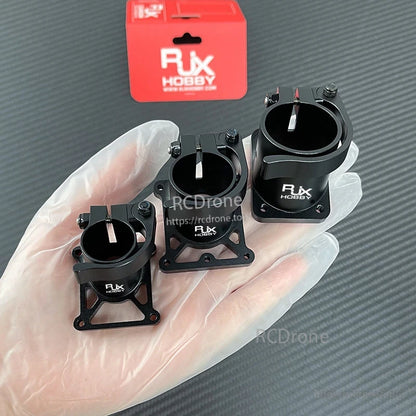 RJX 1pcs 20/25/30mm Quick Release Tripod Fixed Seat, Aluminum Tilt Landing Gear Connector