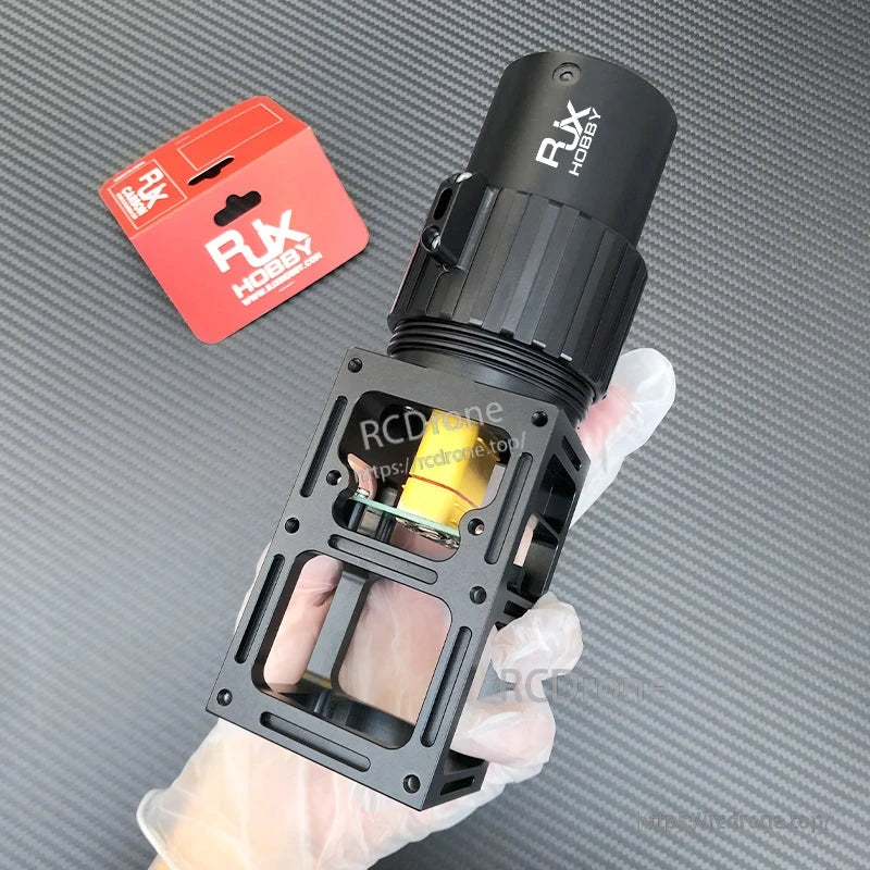 RJX Hobby AS150U quick-release plug connector with mounting frame for folding-arm UAV drone wiring