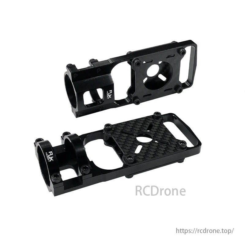 RJX – Tube de carbone en alliage d'aluminium, 20mm, 22mm, 25mm, support de moteur, siège pour bricolage, Kit de cadre de quadrirotor, pièces et accessoires