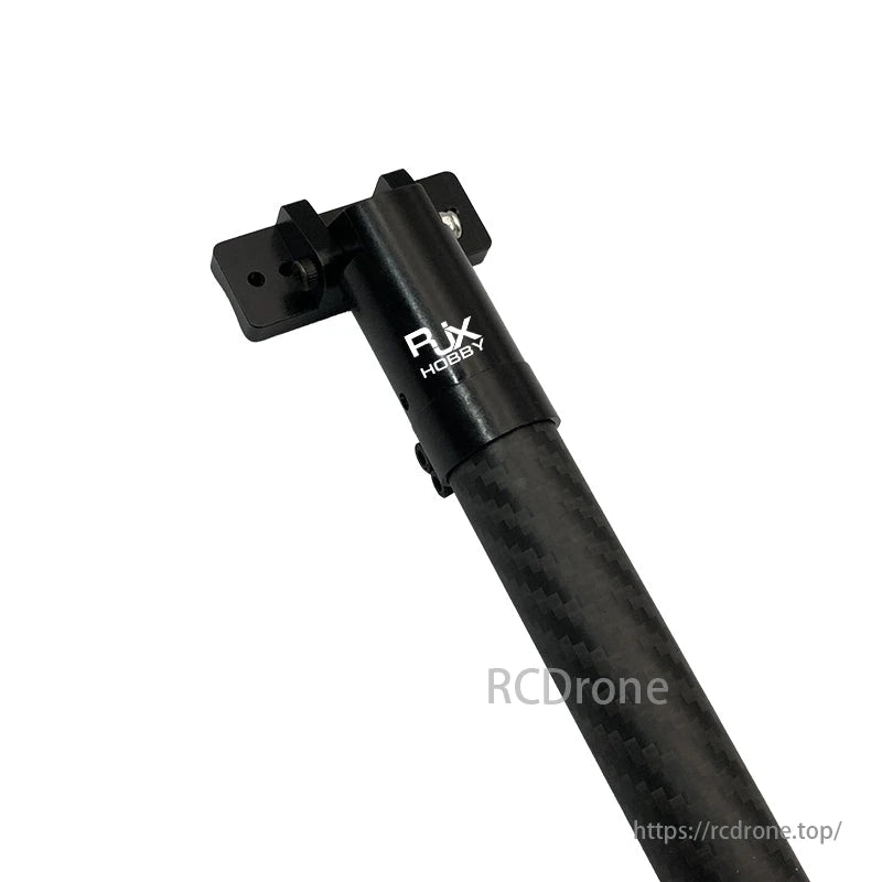 RJX 20mm CNC peça de conexão de haste de spray de liga de alumínio para agricultura vegetal UAV/pulverizador drone