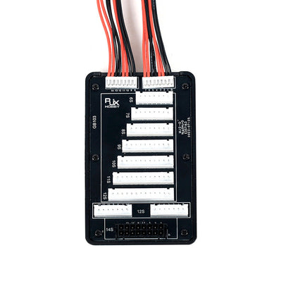 RJX Hobby lithium battery balance charging board with labeled XH balance ports for 6S to 12S packs