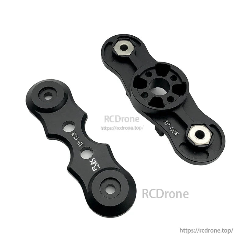 RJX CW & CCW Propeller Clip, RJX XP-CW and XP-CCW black propeller clips for XAG XP2020 drone, with metal nuts and center mount