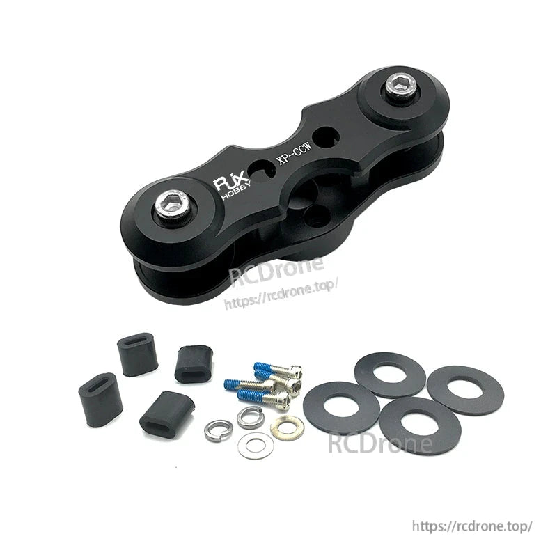 RJX CW & CCW Propeller Clip, RJX XP-CCW propeller clip for XAG XP2020 with mounting screws, washers, and rubber inserts