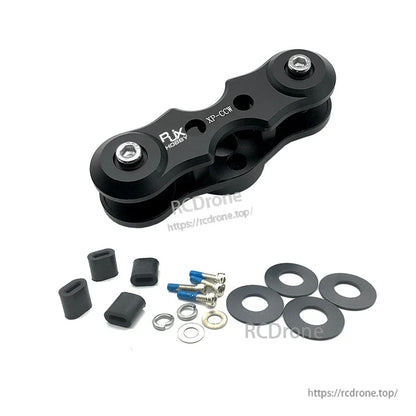 RJX CW & CCW Propeller Clip, RJX XP-CCW propeller clip for XAG XP2020 with mounting screws, washers, and rubber inserts