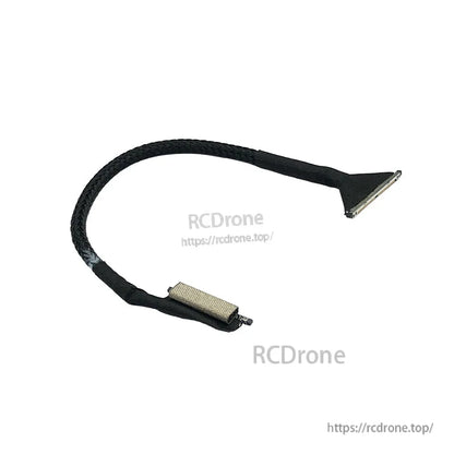 RJX DJI O3 Compatible Coaxial Cable, RJX DJI O3 compatible braided coaxial cable with board connector and small plug end