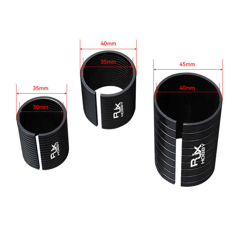 RJX 1pcs 35 x 30mm / 40 x 35mm / 45 x 40mm Diameter Changing Adapter for Hobbwying X8 X9 max Arm Tube