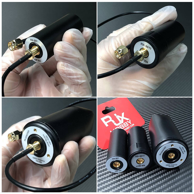 RJX GNSS RTK ヘリックス UAV アンテナ (HX-201/HX-3011/HX-609) GPS BDS GLONASS Ga ...