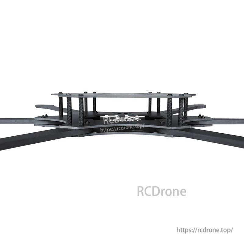 RJX Mark4 15-inch carbon fiber hexacopter drone frame kit with stacked center plates, standoffs and arms