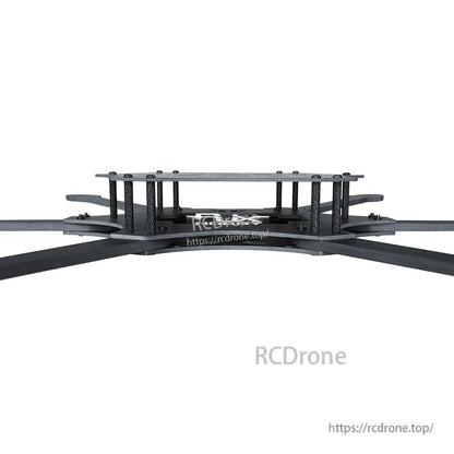 RJX Mark4 15-inch carbon fiber hexacopter drone frame kit with stacked center plates, standoffs and arms