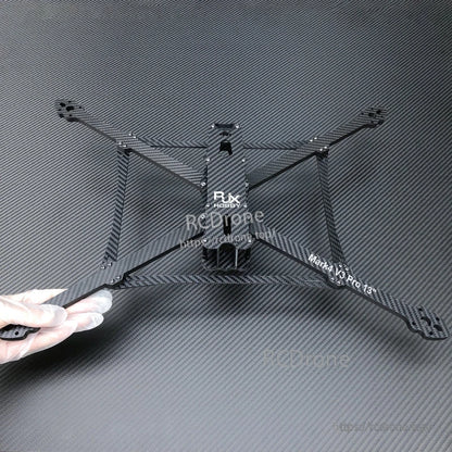 RJX Mark4 V3 Pro 13-inch carbon fiber FPV drone frame kit with long arms and center plate
