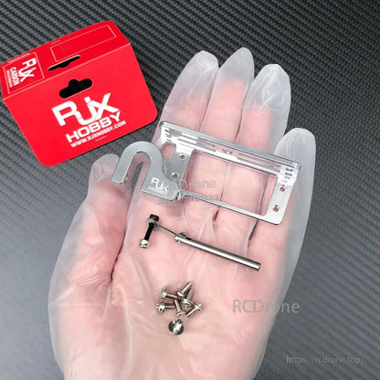 RJX Servo Dispenser Parabolic Switch, RJX Hobby servo dispenser parabolic switch metal bracket kit with linkage rod and mounting screws