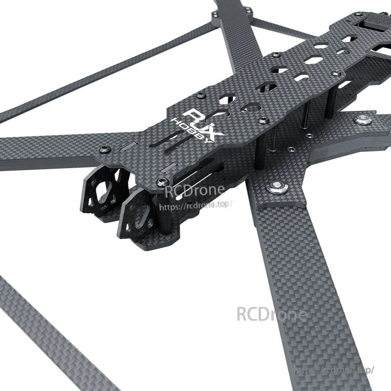 RJX X15 15-inch carbon fiber FPV racing drone frame kit with long arms and stacked top plates
