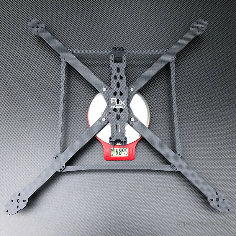 RJX X15 15-inch carbon fiber FPV racing drone frame kit with X-style arms and central mounting plate