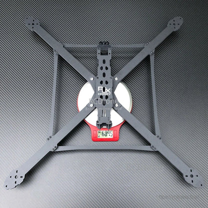 RJX X15 15-inch carbon fiber FPV racing drone frame kit with X-style arms and central mounting plate