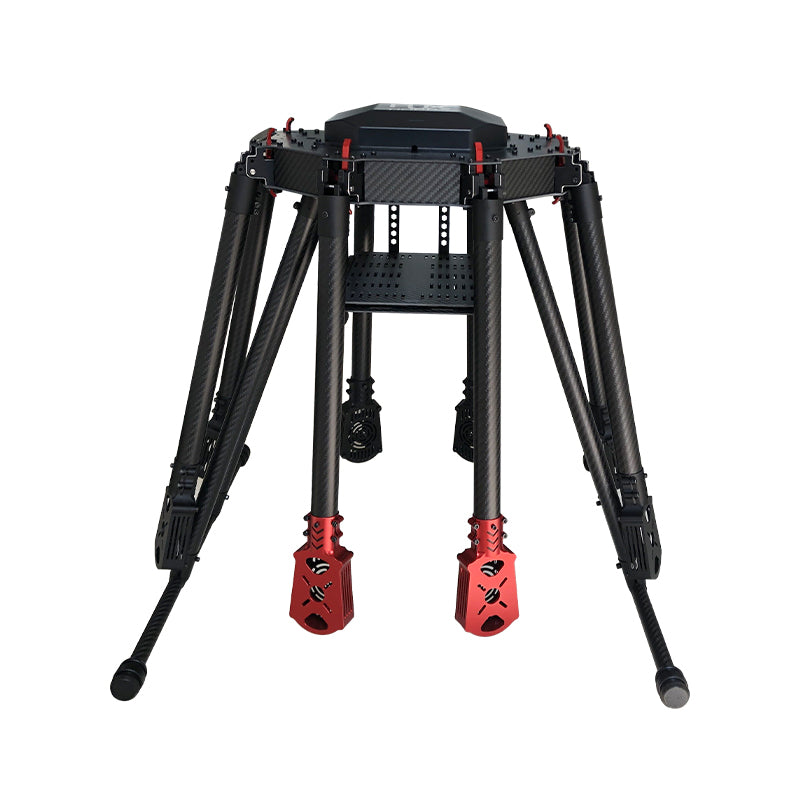 RJX 1080mm Octocopter Frame - Carbon Fiber 8-Axis Multirotor Drone Frame with Motor Mounts for Industrial Drone