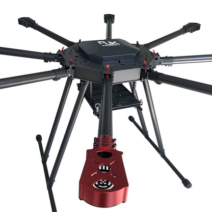 RJX 1080mm Octocopter Frame - Carbon Fiber 8-Axis Multirotor Drone Frame with Motor Mounts for Industrial Drone