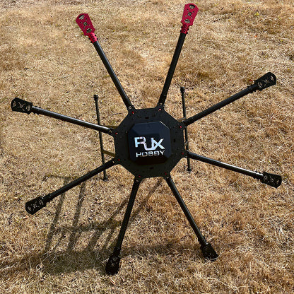 RJX 1080mm Octocopter Frame - Carbon Fiber 8-Axis Multirotor Drone Frame with Motor Mounts for Industrial Drone