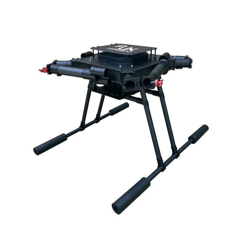 RJX 1200mm 4-Axis Drone, Stable and powerful aerial platform with 8-propellers and 4-axis control for heavy-duty tasks.