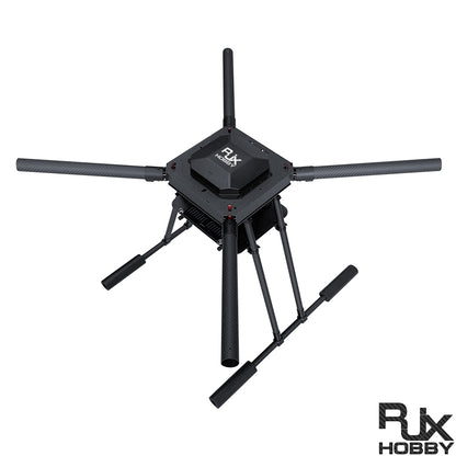 RJX1200B 1200mm 4-Axis Carbon Fiber Umbrella Folding Quadcopter Frame (No Motor Mounts)
