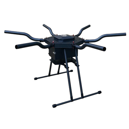 RJX 1300mm 6-Axis Carbon Fiber Umbrella Folding Hexacopter Frame without motor mounts for Industrial Drone