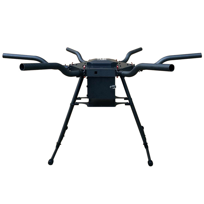 Hexacopter frame for industrial and agricultural use: high-capacity, versatile, and suitable for professionals.